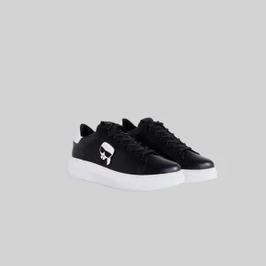 KARL LAGERFELD - SORTE SNEAKERS med logo
