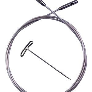 ChiaoGoo - SWIV360 Sliver wire ⎟Small / 93 cm