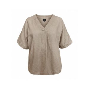 Doris Hør Bluse Seasand 8831-40