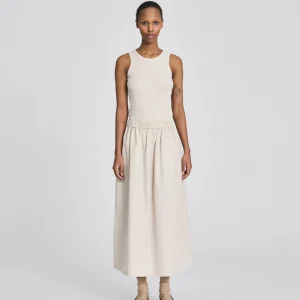 Alice Poplin Skirt GOTS - Ancient Grey