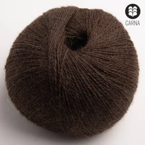 GARNA Alba Baby alpaca garn : 290 Mørkebrun