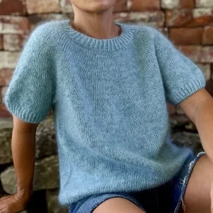 Cadiz Tee Lenes Knitwear - Garnkit (uden opskrift) Cashmere