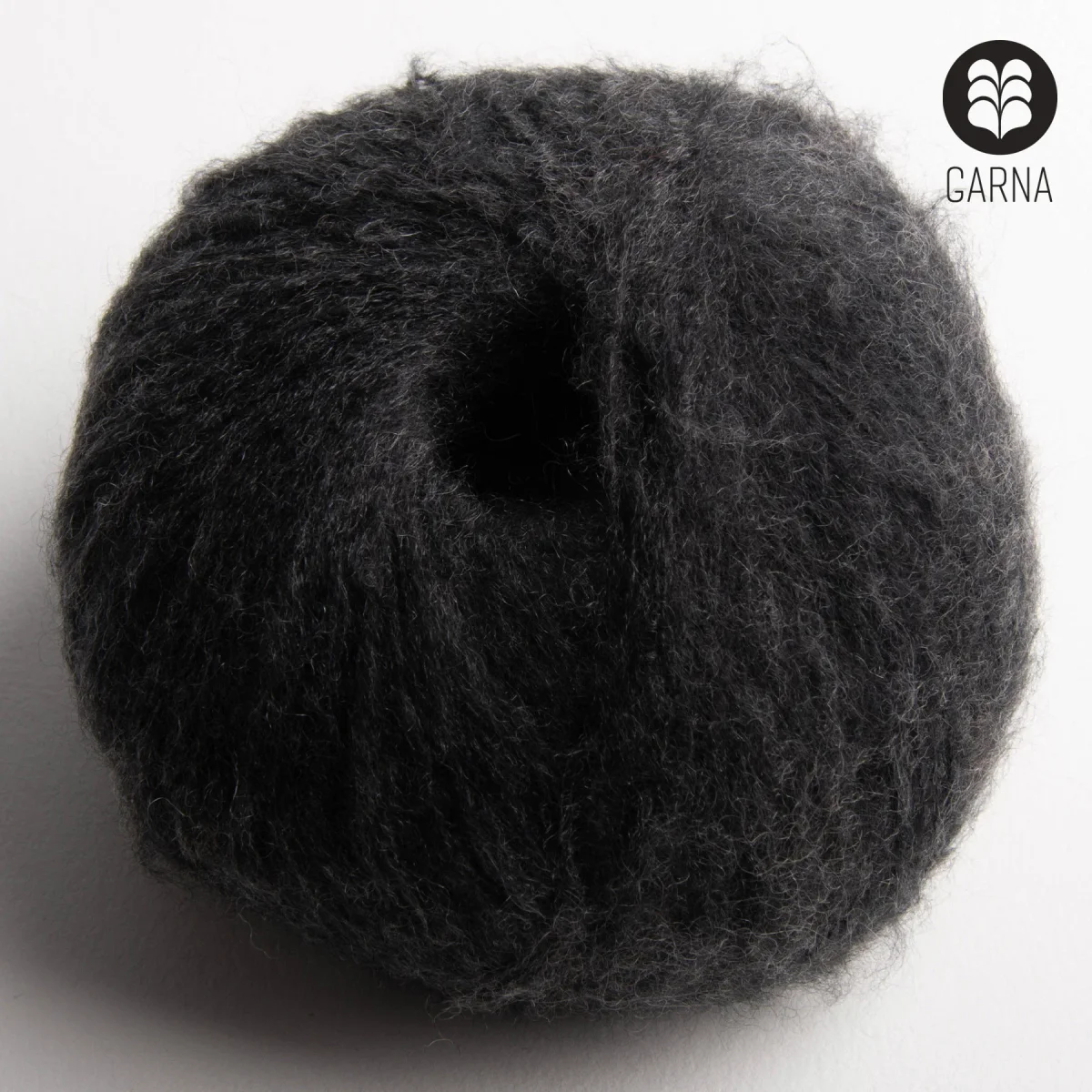 GARNA Cumulus Cashmere / silke garn : 179 Mørkegrå - Billede 2
