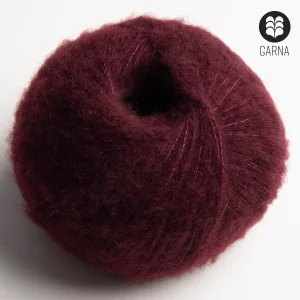 GARNA Cumulus Cashmere / silke garn : 395 Bordeaux