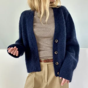 Chunky Mouliné Cardigan le knit - Garnkit (uden opskrift)