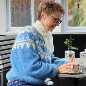 SELENE SWEATER Anne Ventzel - Garnkit (uden opskrift) egne farver