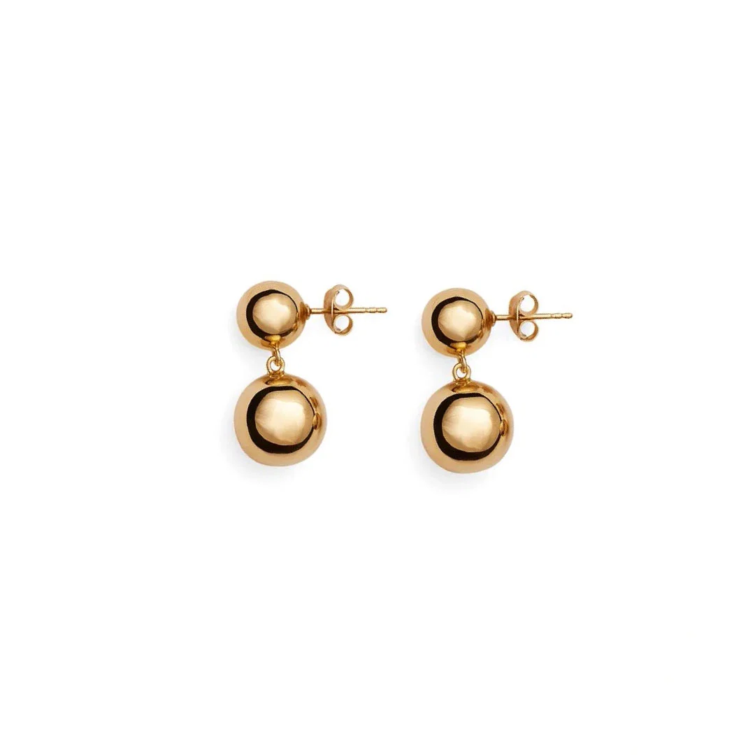 LIÉ STUDIO Caroline øreringe - guld - Billede 2