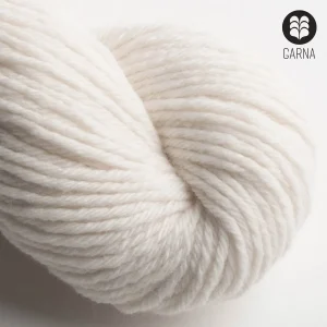GARNA Nobilis 2 Superfin Lammeuld garn : 107 Natur hvid (Undyed)