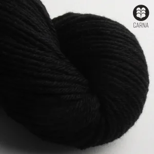 GARNA Nobilis 2 Superfin Lammeuld garn : 199 Sort
