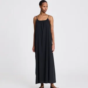 Lea Voile Dress - Black