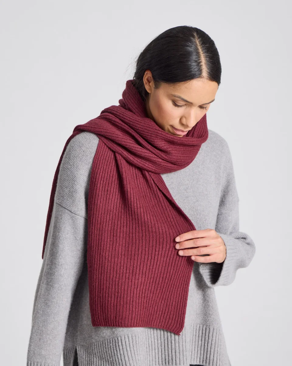 Mille Cashmere Scarf - Fudge