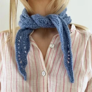 Peacock Scarf le knit - Garnkit (uden opskrift) Nobilis