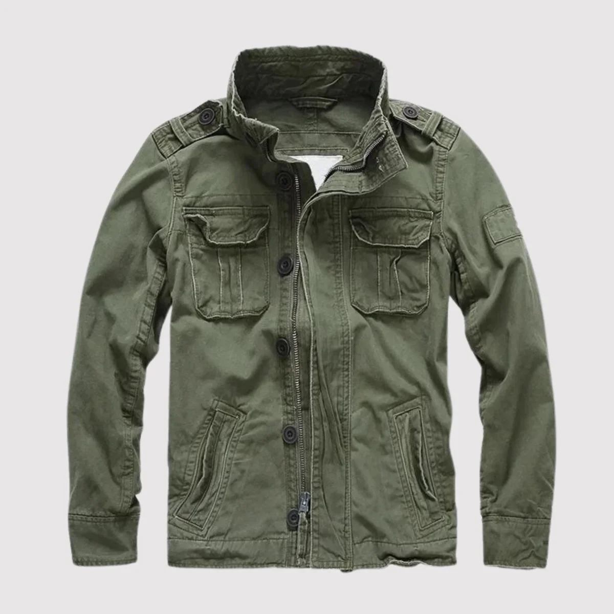 Fabian | Stilfuld Retro Denimjakke - Billede 2