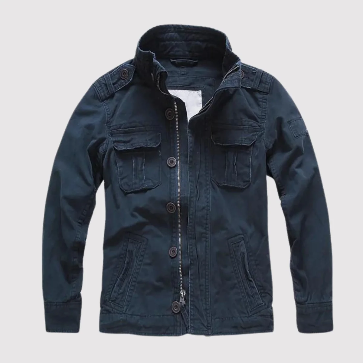 Fabian | Stilfuld Retro Denimjakke - Billede 3