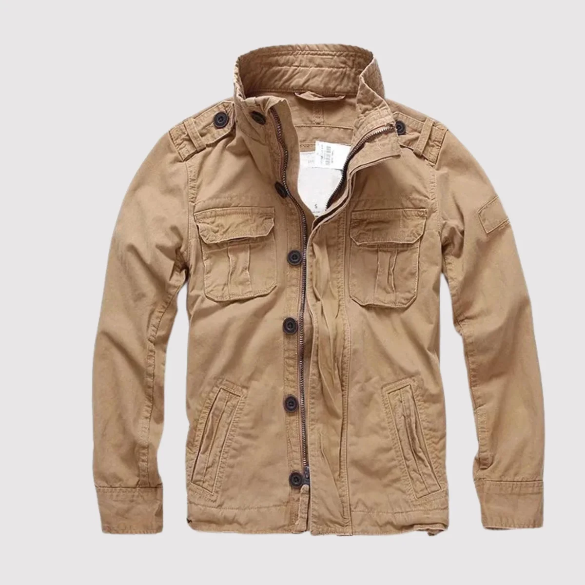 Fabian | Stilfuld Retro Denimjakke - Billede 4