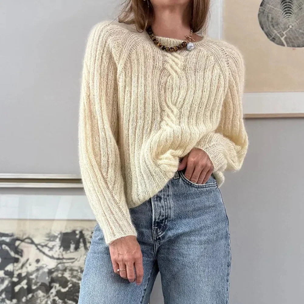 TWIST_LIGHT_LOOP_SWEATER OTHER LOOPS - Garnkit (uden opskrift) - Billede 2