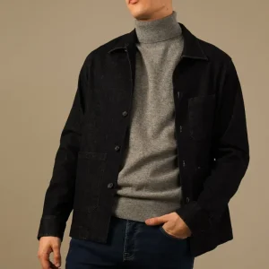 Tintoria Mattei Overshirt i Bomuld og Cashmere