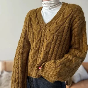 TULIP_LOOP_V_NECK OTHER LOOPS - Garnkit (uden opskrift)