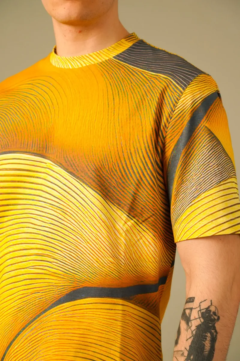 Yoon statement t shirt i grafisk design - Billede 7