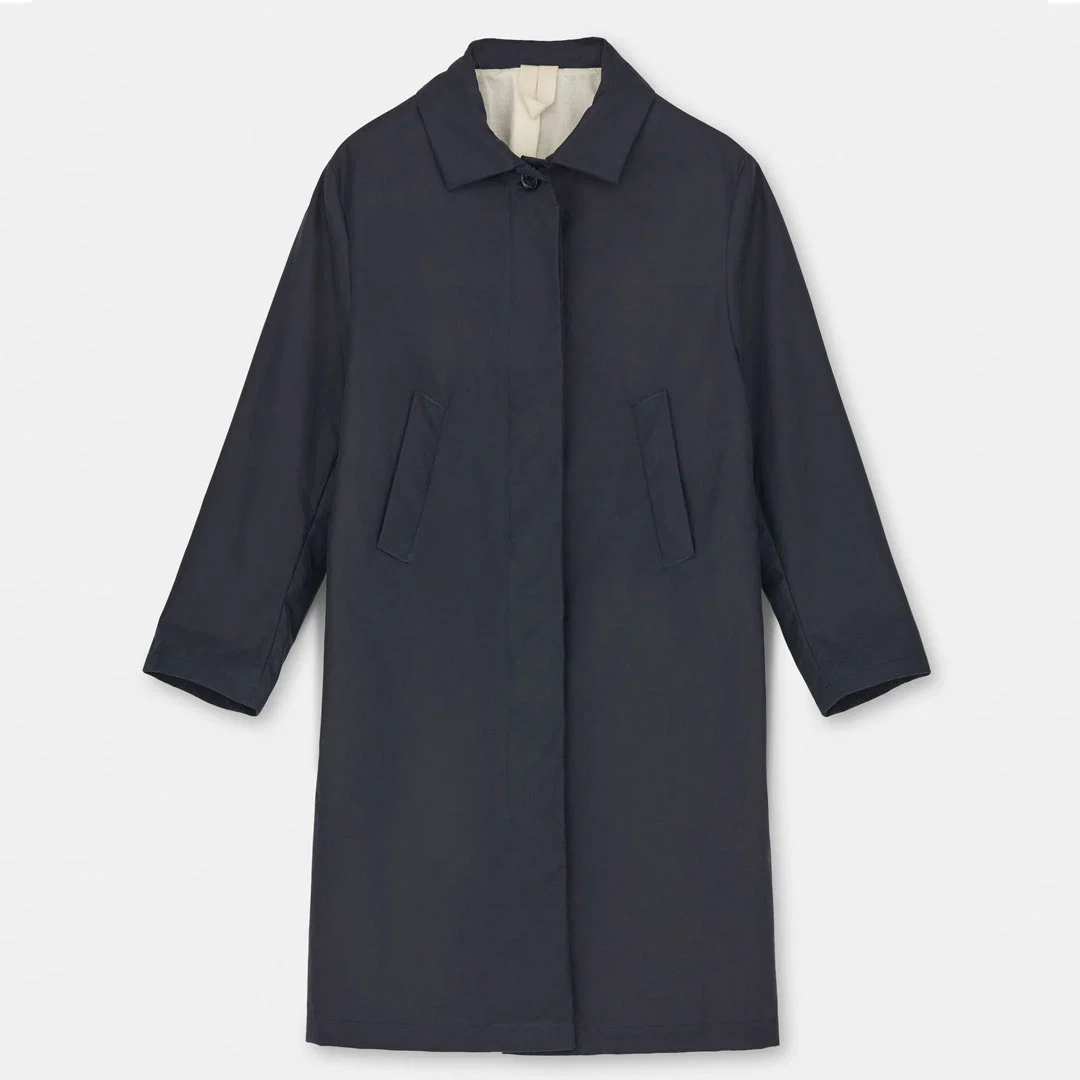 AIAYU Noor Oilskin frakke - navy - Billede 3