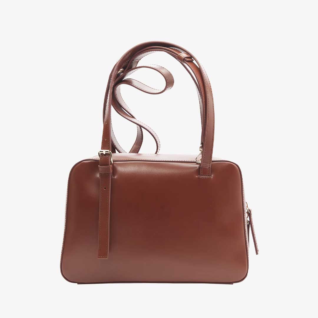 A.P.C Virginie box taske - noisette brun - Billede 4