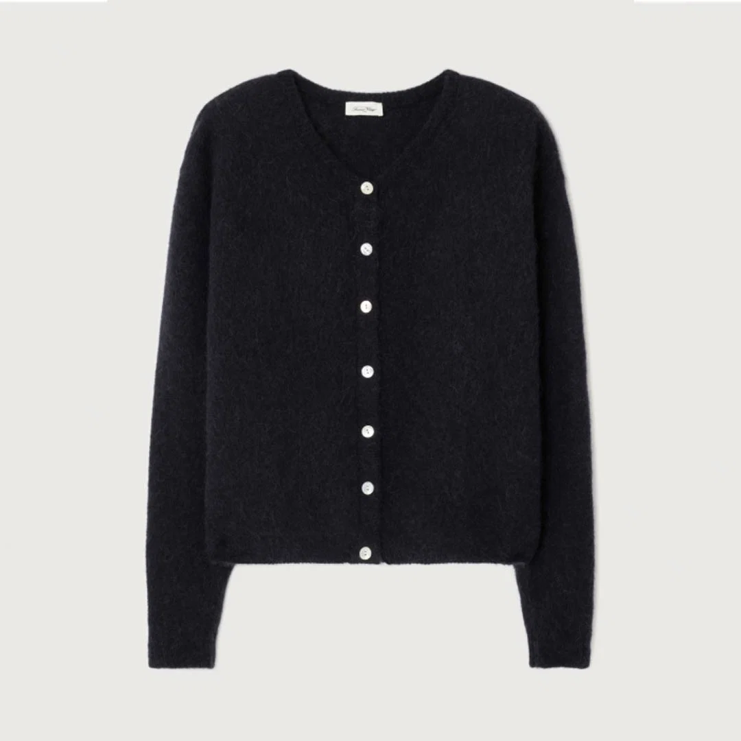 AMERICAN VINTAGE VITO19E cardigan - sort - Billede 2