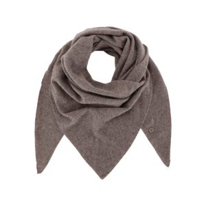 BETA STUDIOS Andrea Triangle cashmere tørklæde - mole