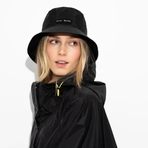 Recycled Rain Hat - black