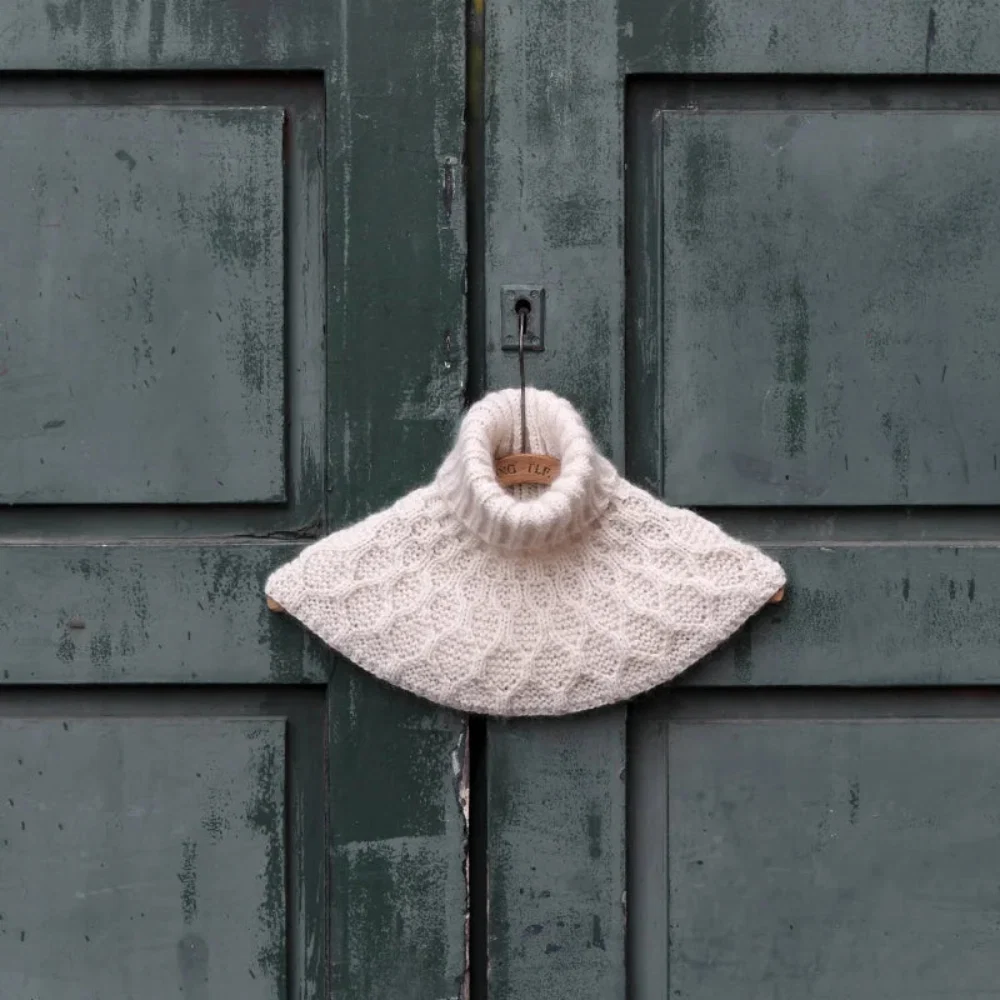 Cable Cowl Anne Ventzel - Garnkit (uden opskrift) baby suri alpaca - Billede 2