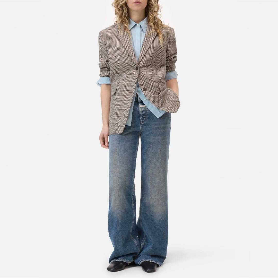 CLOSED Lola blazer - Sand Beige - Billede 3