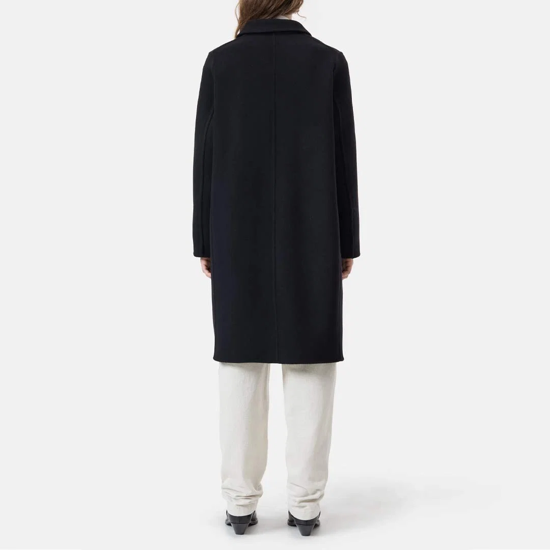 CLOSED Wool frakke - sort - Billede 3