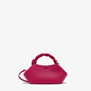 GANNI C2100010 Bou bag small Grained taske - Persian Red