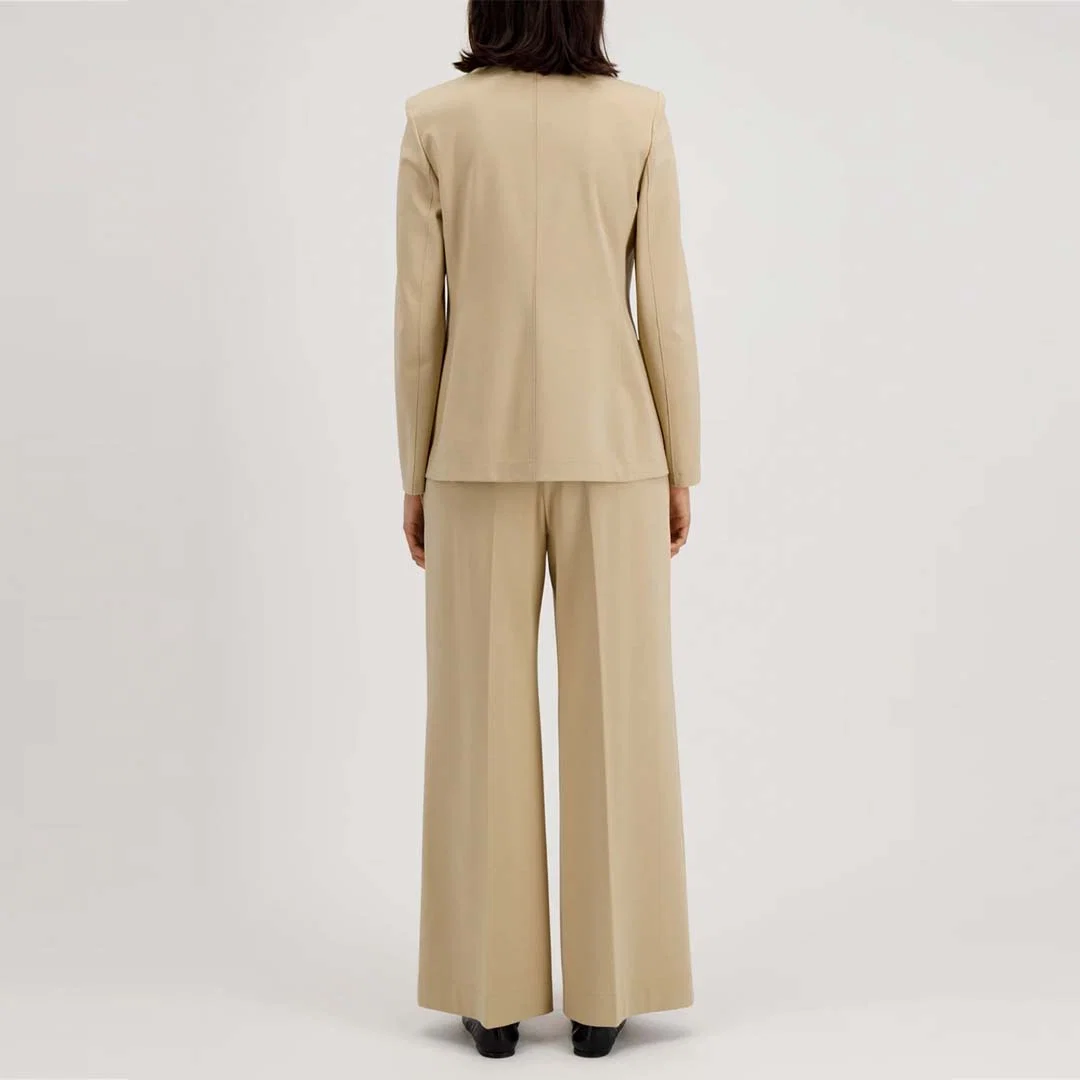 HARRIS WHARF LONDON Double breasted blazer - almond - Billede 4