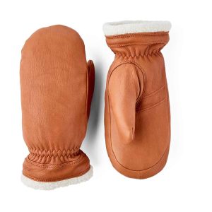 HESTRA Boda Mitt skind vanter - cork brun