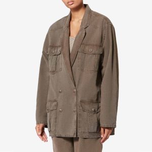 ISABEL MARANT Nevala jakke - Dark Bronze