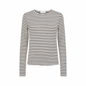 LEVETE ROOM Ika 11 bluse - falcon combi