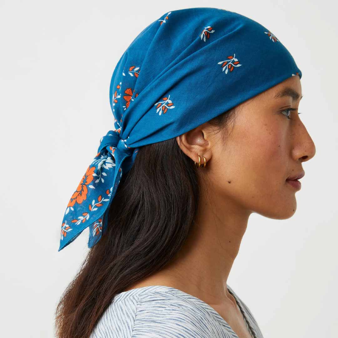 MOISMONT Fichu tørklæde N°652 - Indigo - Billede 3