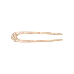 PICO Sunny crystal hårnål - almond MOP