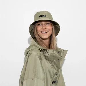 Recycled Rain Poncho - pale olive