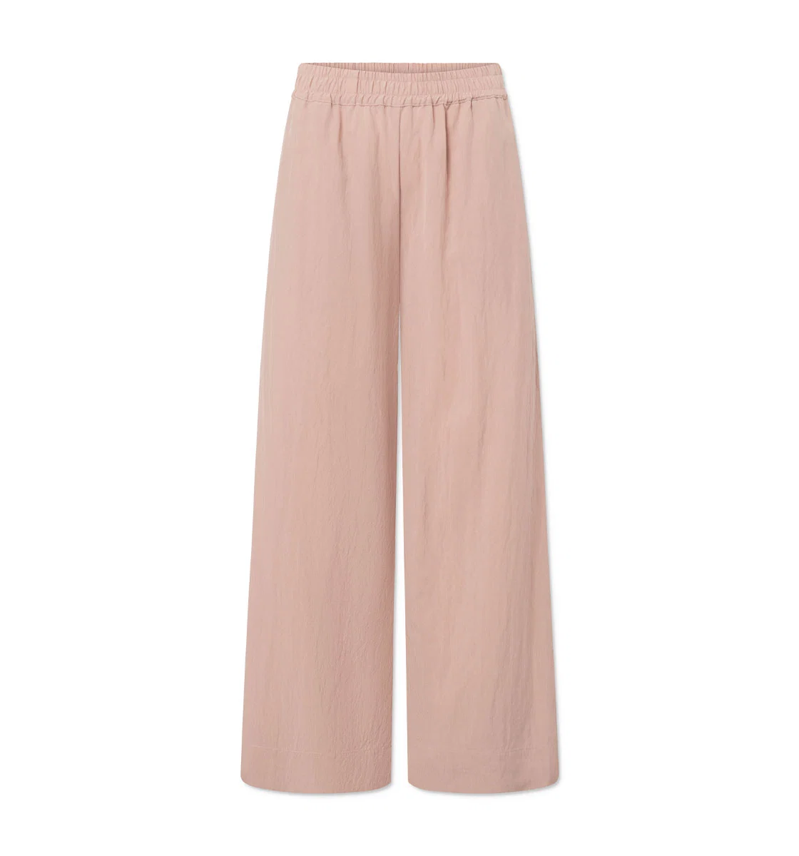 RUE DE TOKYO Prisila crinkled tencel bukser - Rose - Billede 5