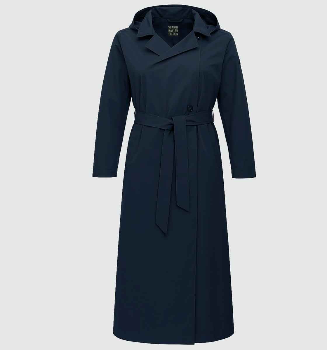 SCANDINAVIAN EDITION Trenchie frakke - midnight blå - Billede 2