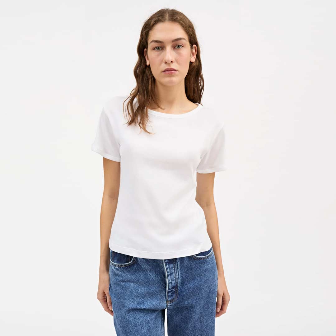 SKALL STUDIO Seventies tee - hvid - Billede 2