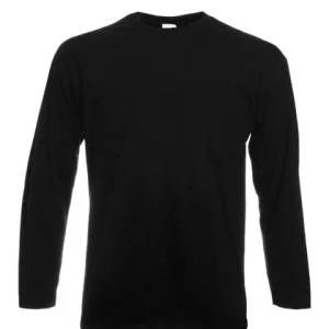 Langærmet T-shirt - Bomuld - Unisex